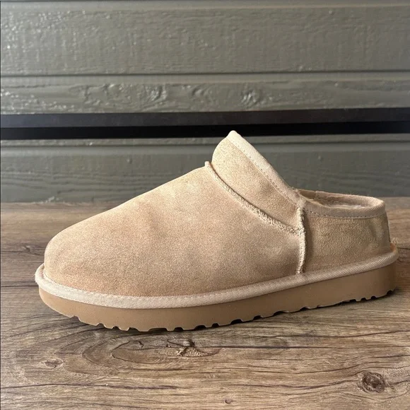 UGG Women’s Suede Slip-On Mule - Tan size 9 - Picture 3 of 8
